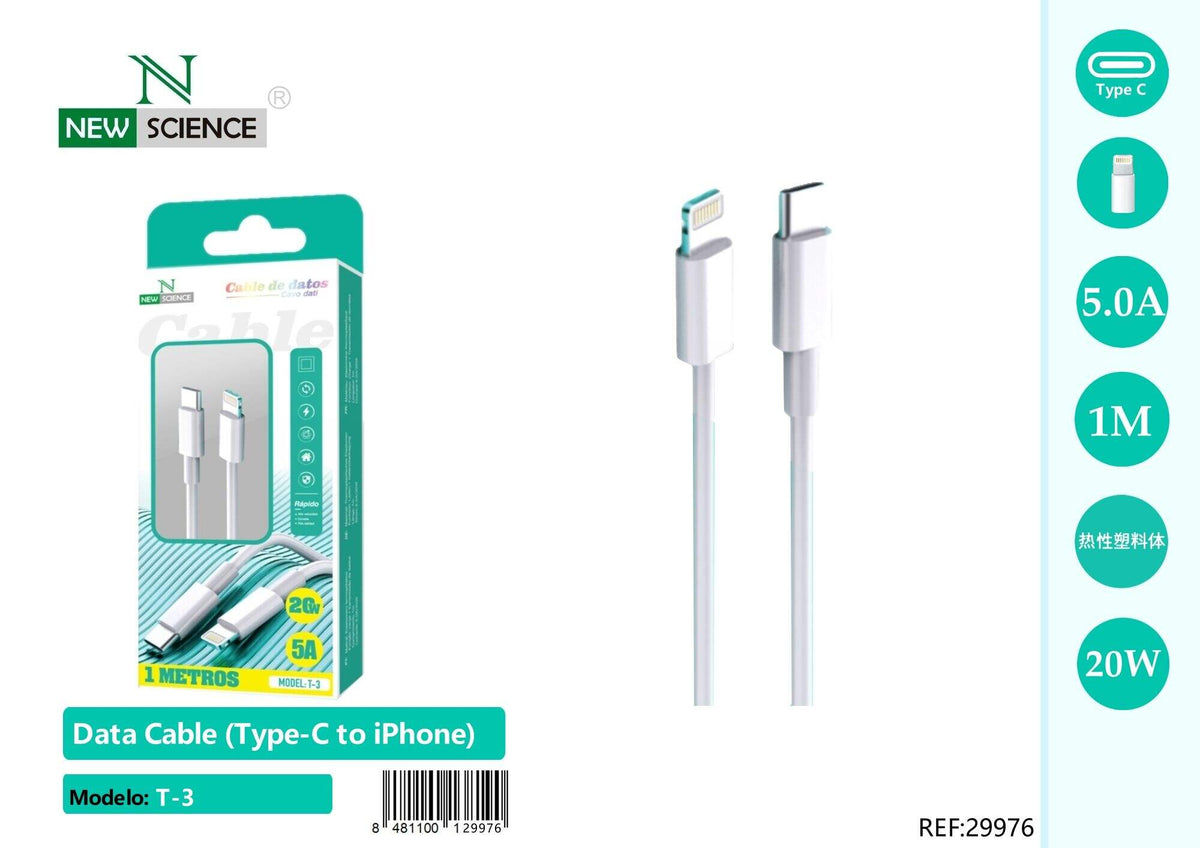 Kabel USB-C na iPhone 20 W (T-3)