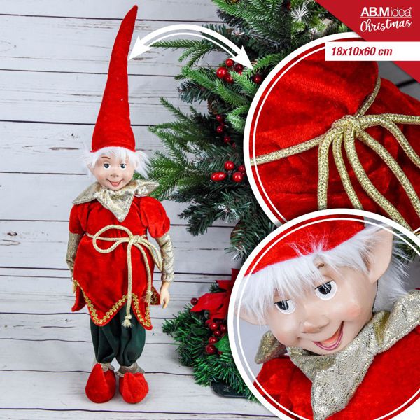 Božićni vilenjak – ukrasna figura