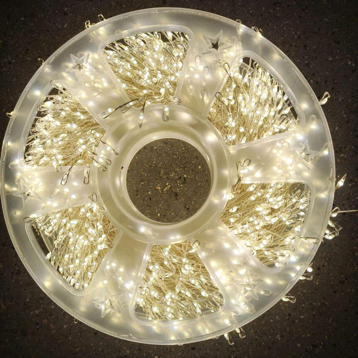 LED lampice grozd na kolutu – topla bijela
