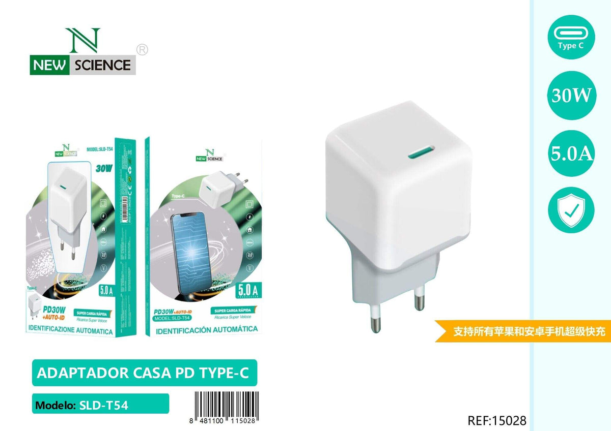 Kućni punjač USB-C 30 W (SLD-T54) – Samo adapter