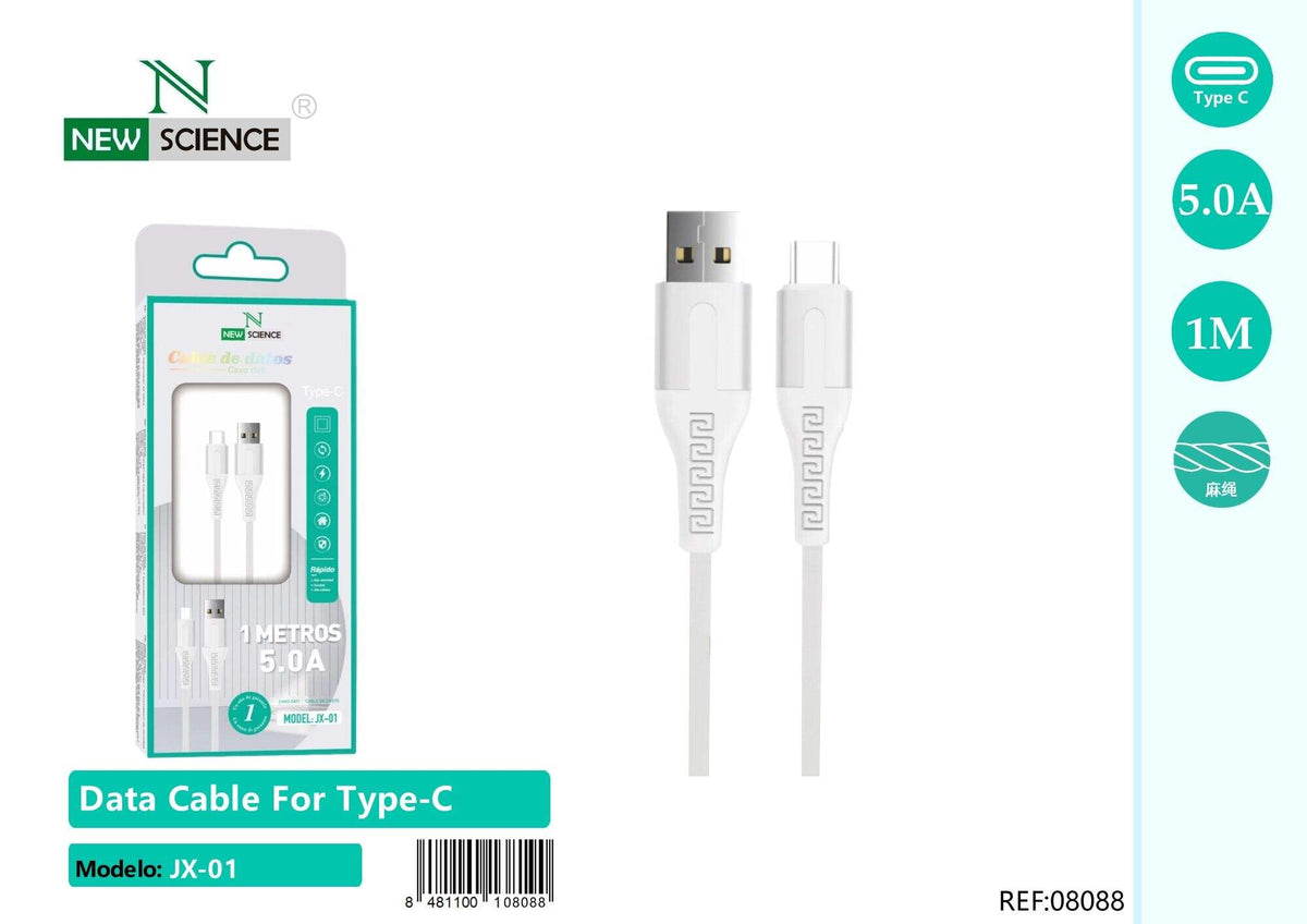 USB kabel za punjenje – bijeli (JX-01) – USB-C