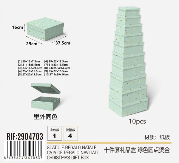 Poklon kutije – set 10 kom