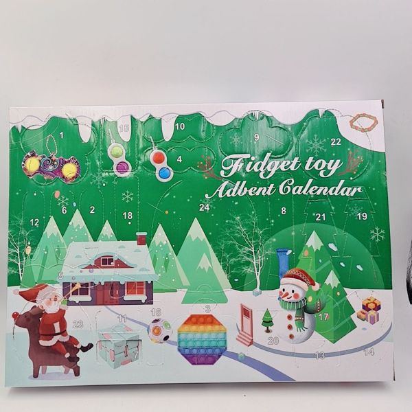 Adventski kalendar s fidget igračkama