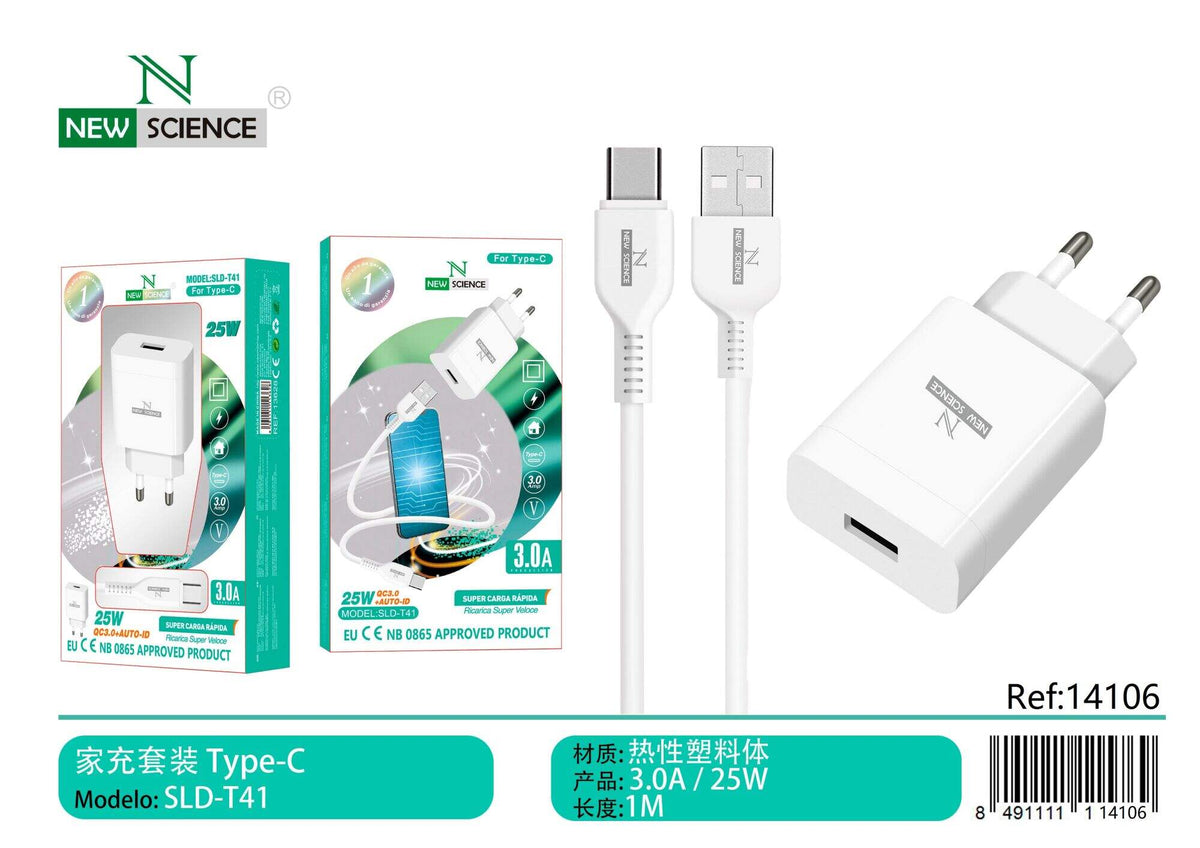 Kućni punjač USB-C 30 W s kabelom za iPhone (SLD-T48)