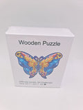 Drvene puzzle nepravilnih oblika A5 – leptir