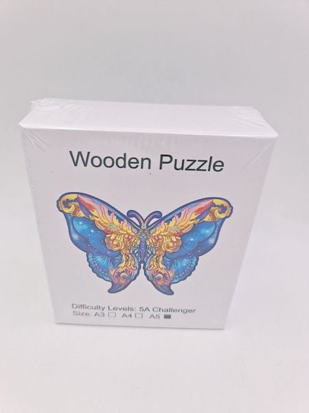 Drvene puzzle nepravilnih oblika – A5 i A4