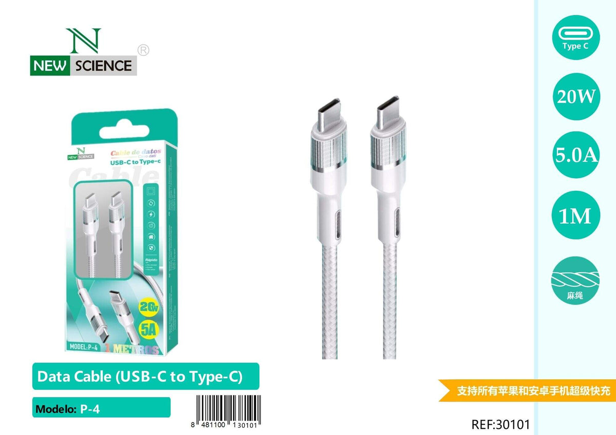 Kabel USB-C na USB-C 60 W (P-4)