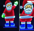 LED svjetleća figura Djeda Mraza 58 cm – RGB