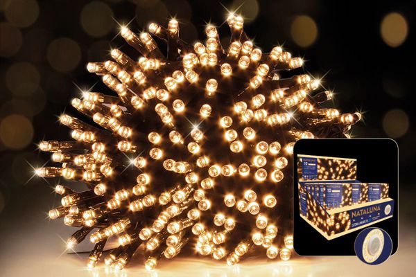 LED lampice na baterije s tajmerom – toplo bijele