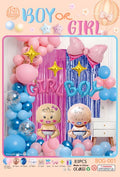Set balona za girlandu i luk – roza-plavi, Boy or Girl, br. 32149