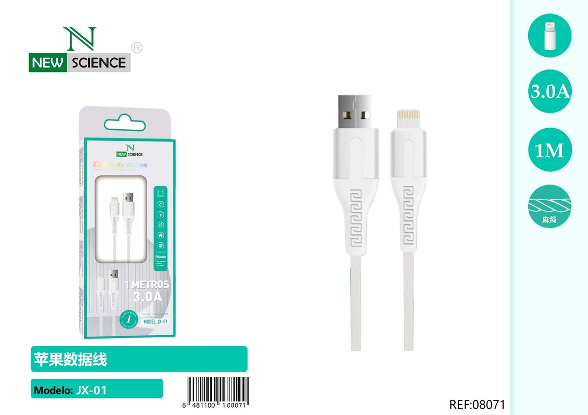 USB kabel za punjenje – bijeli (JX-01) – iPhone (Lightning)