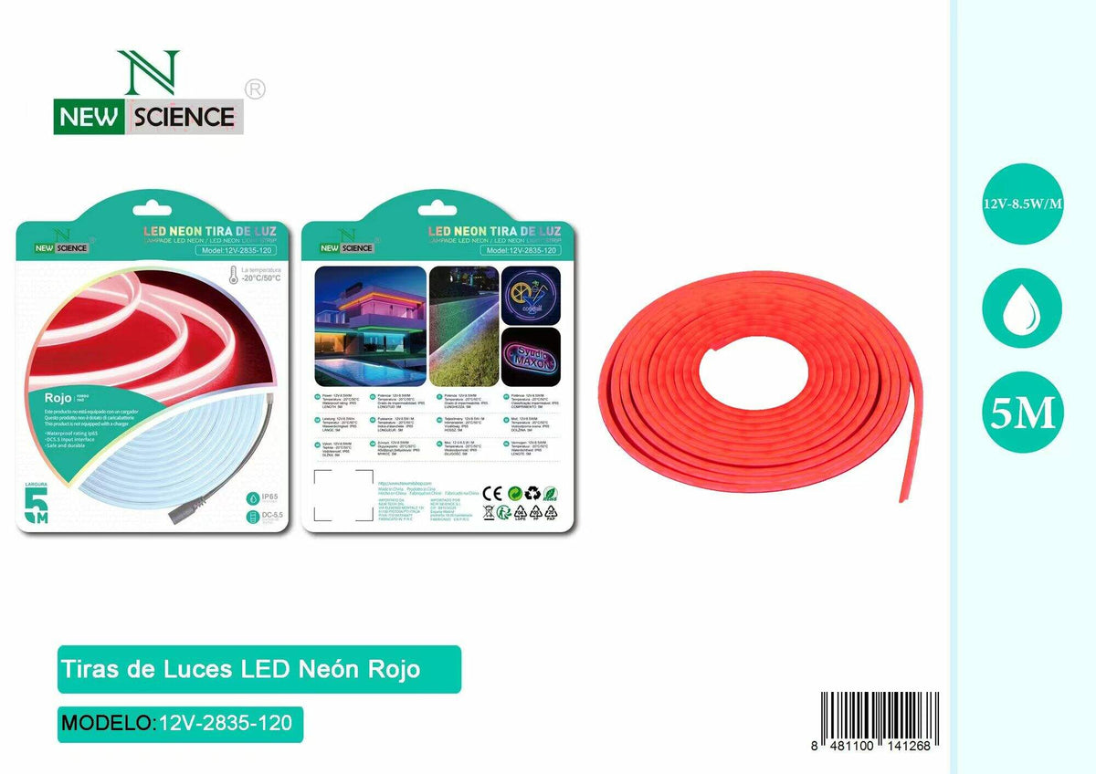 Fleksibilna LED neon traka (MOD-2835) – Crvena