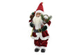 Ukrasna figura Djeda Mraza 40 cm, crveni