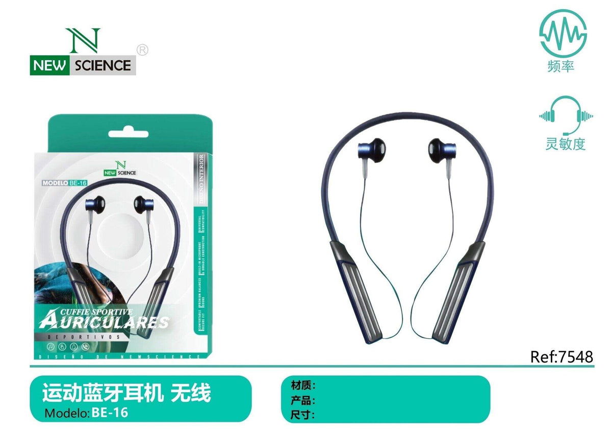 Bluetooth sportske slušalice oko vrata (BE-16)