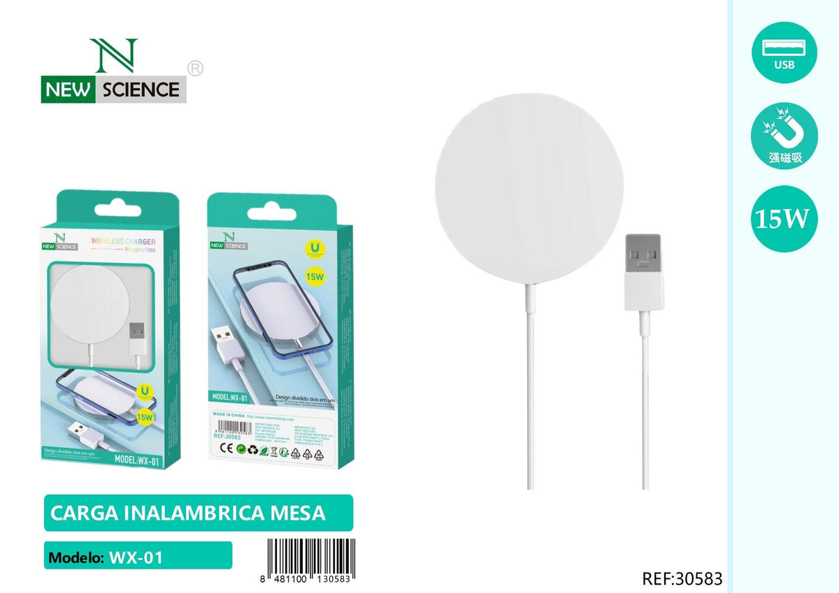 Magnetni bežični punjač (WX-01, WX-02) – USB kabel