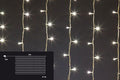 LED zavjesa 192 LED, 3 × 1 m – toplo bijela, spojiva