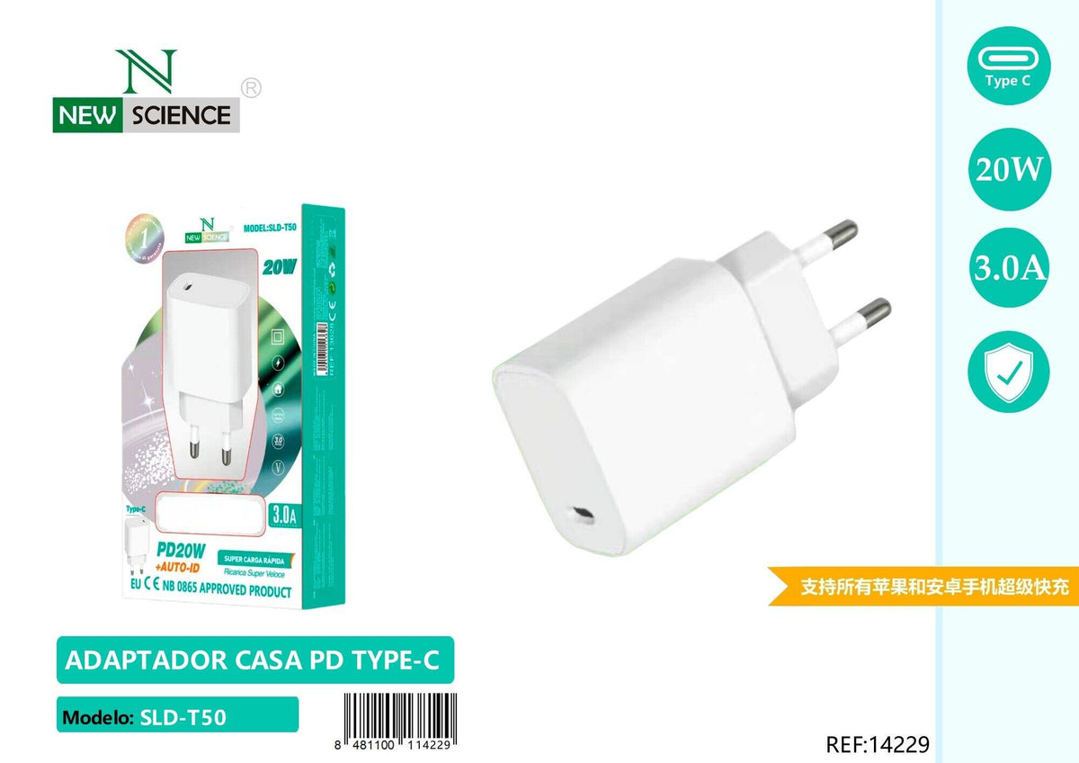 Kućni punjač USB-C (SLD-T50) – Samo adapter