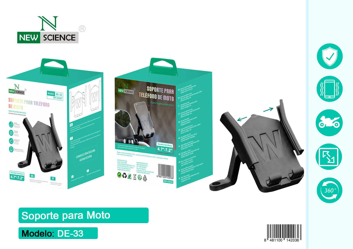 Držač za mobitel za motor (DE-33)