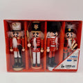 Mali drveni orašar 12,5 cm, set 4 kom – model 3