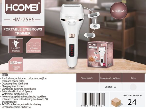 Epilator 4 u 1 HM-7586