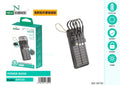 Solarni powerbank 5000 mAh (DX125) – crni