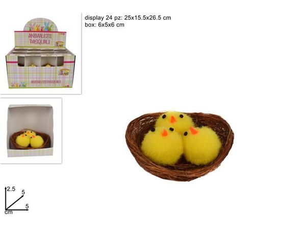 Küken im Nest 3