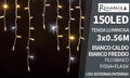 LED sige 150 LED, 3 × 0,56 m – toplo i hladno bijele