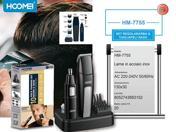 Set za šišanje brade i nosa HM-7755