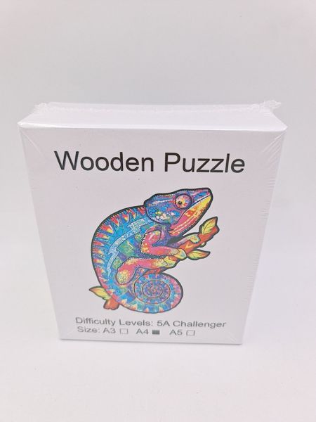 Drvene puzzle nepravilnih oblika – A5 i A4