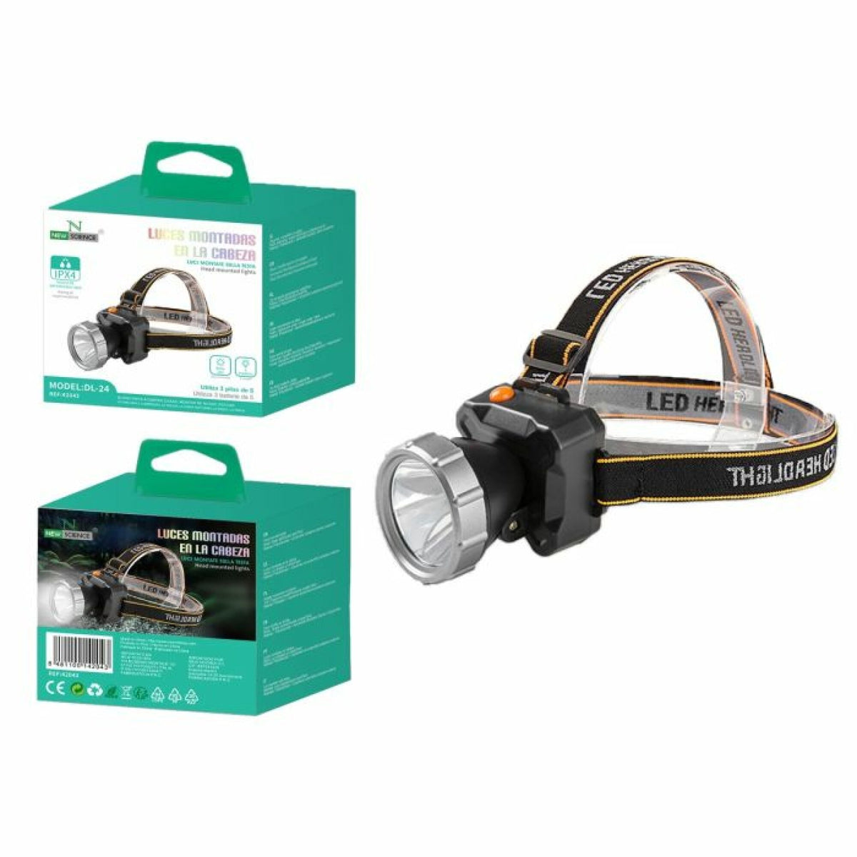 LED naglavna svjetiljka (DL-24)
