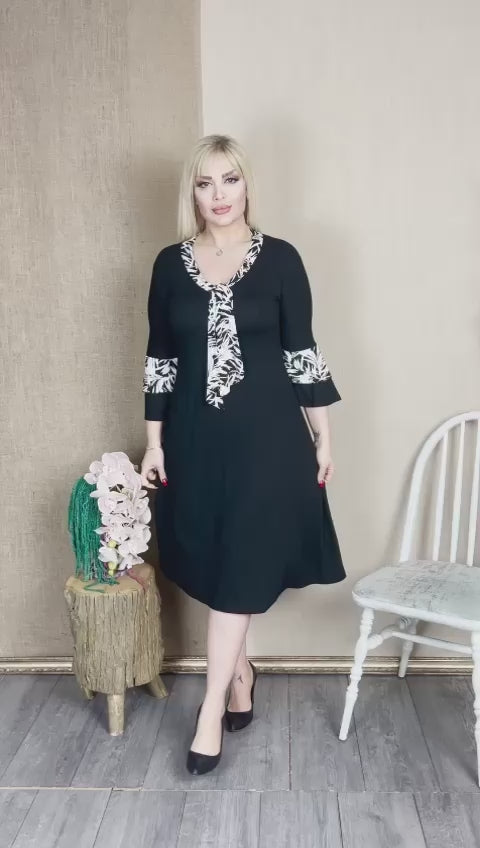 Haljina Helen od viskoze – video