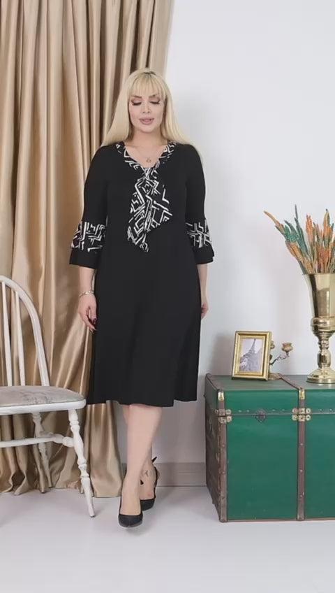 Haljina Helen od viskoze – video