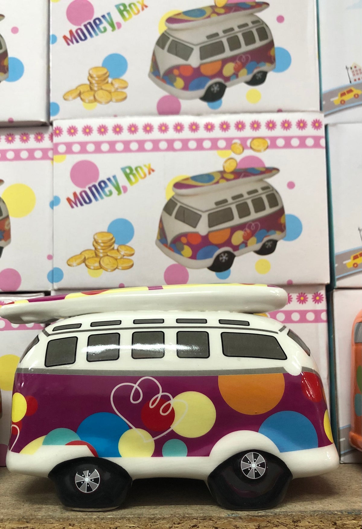 Porculanska kasica hipi autobus