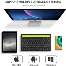Laden Sie das Bild in den Galerie-Viewer, Kabellose Tastatur für zwei Geräte
