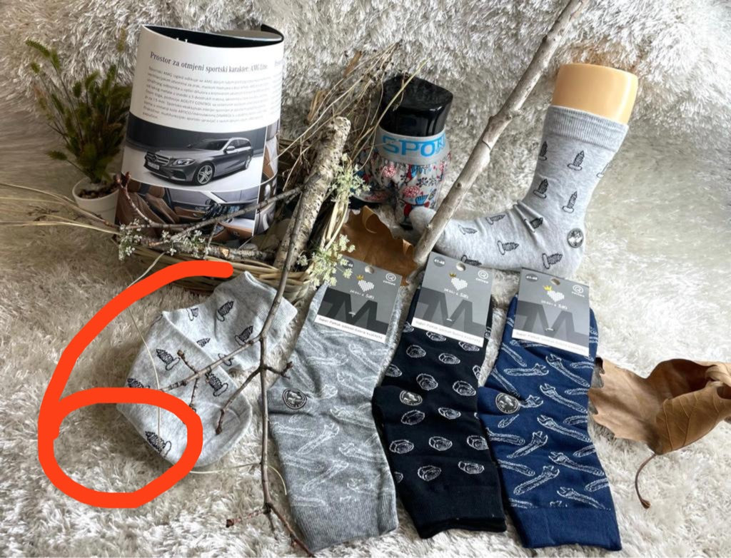 Muške pamučne čarape – 12 pari