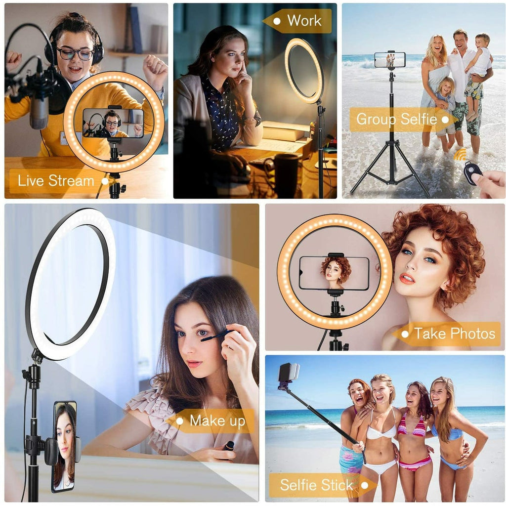 Selfie stalak s LED svjetlom – stativ za mobitel