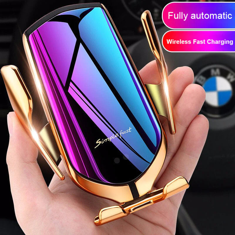 Držač za mobitel za auto s punjačem 10 W i senzorom