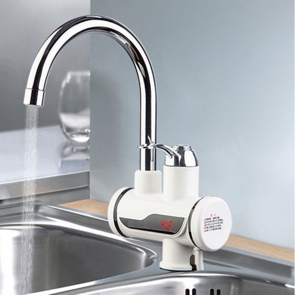 Stojeća slavina s protočnim grijačem